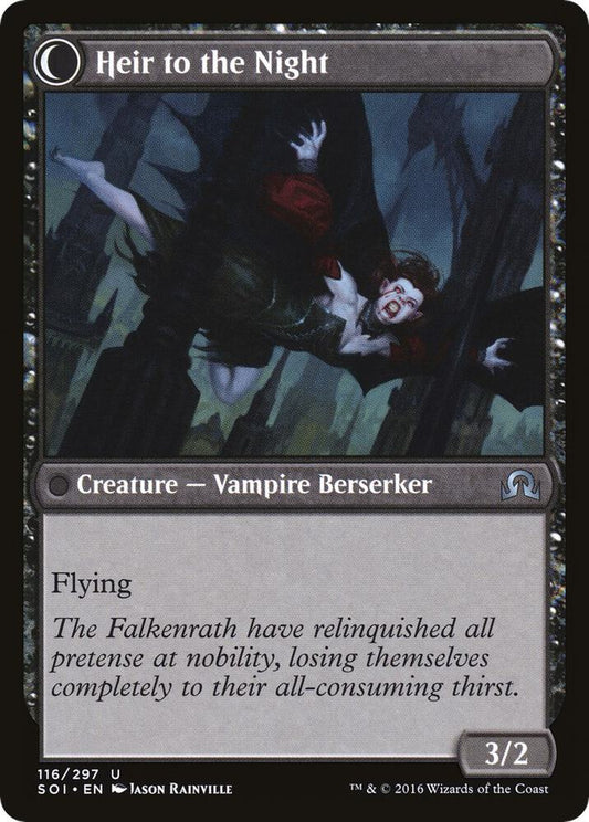 Heir of Falkenrath (Back)