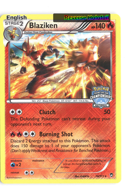 Blaziken - 14/111 (National Championships)