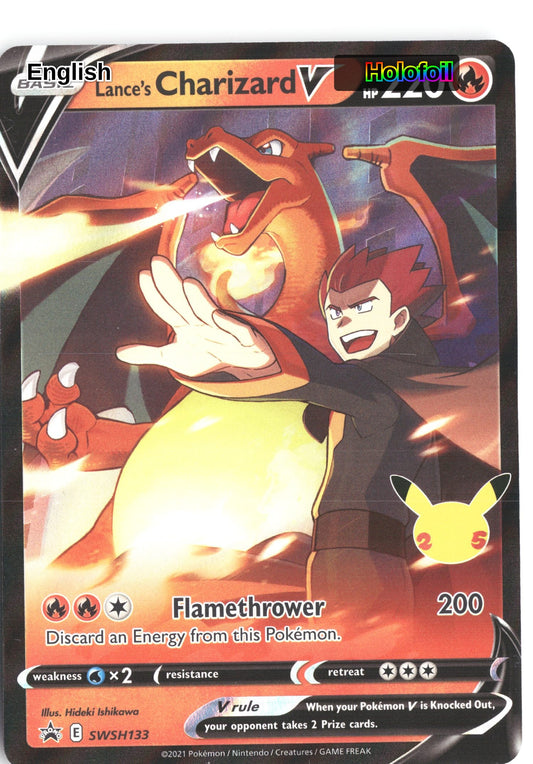 Lance's Charizard V - SWSH133