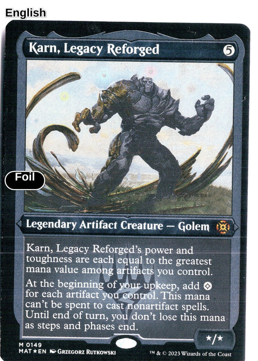 Karn, Legacy Reforged (Foil Etched)