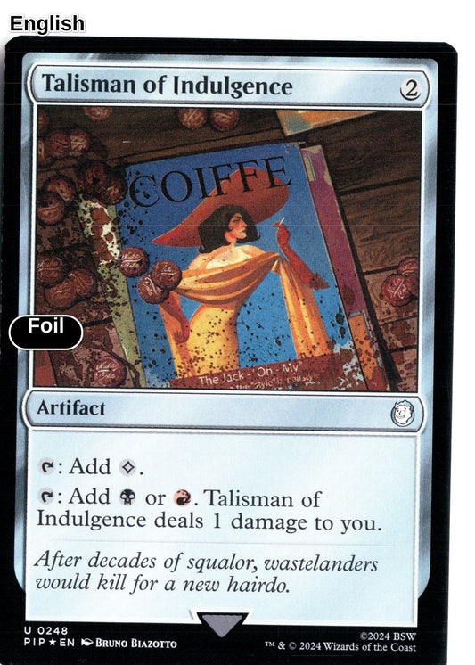 Talisman of Indulgence