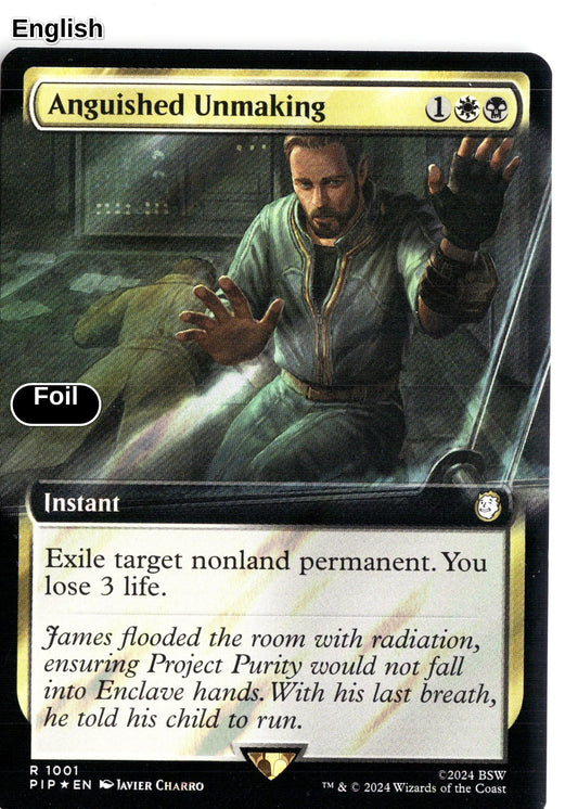 Anguished Unmaking (Extended Art) (Surge Foil)