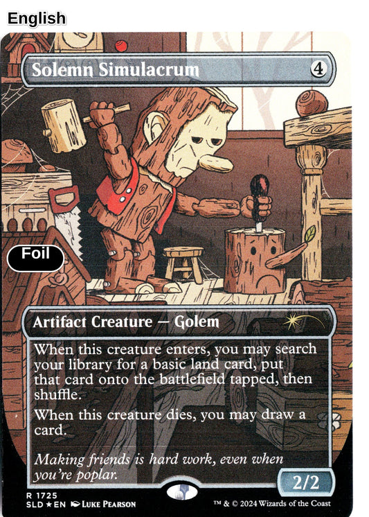 Solemn Simulacrum (1725) (Rainbow Foil)