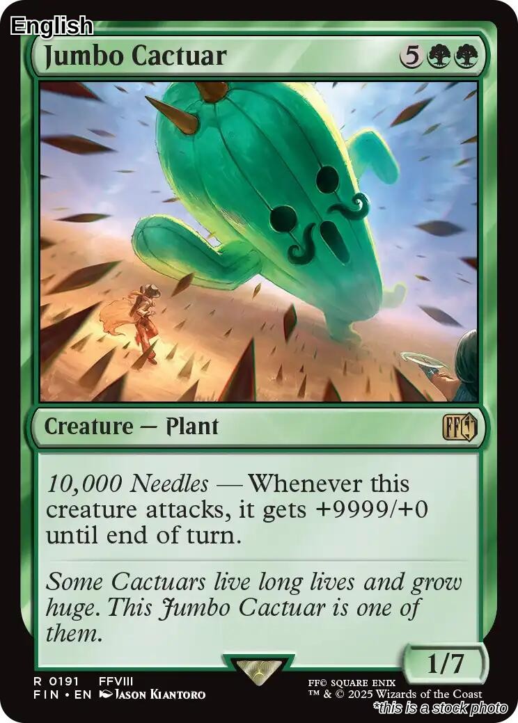 Jumbo Cactuar
