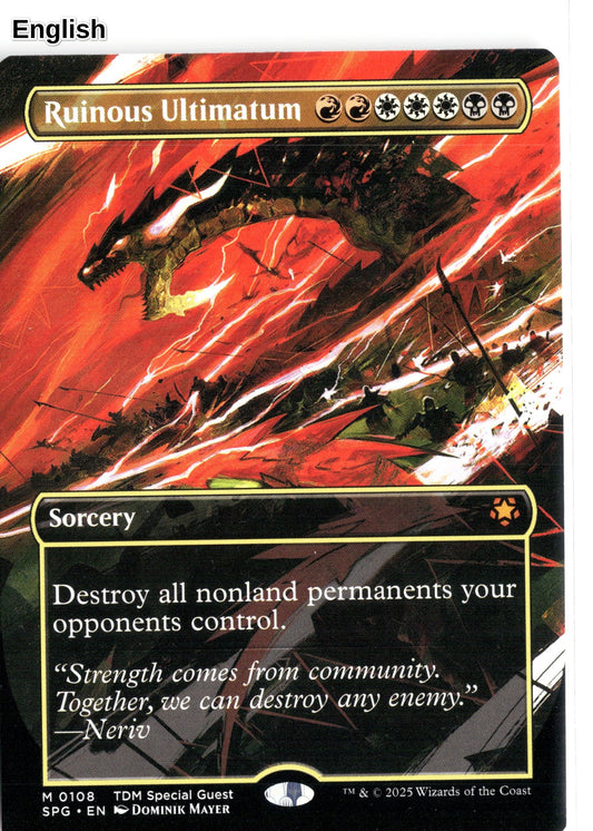 Ruinous Ultimatum (Borderless)