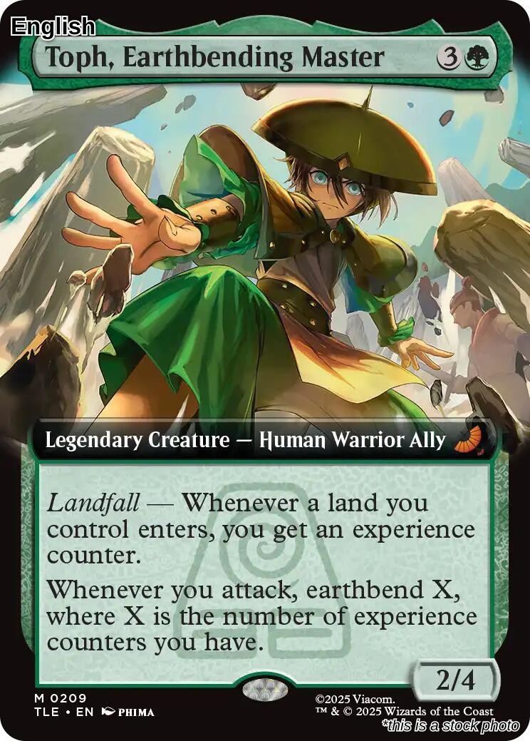 Toph, Earthbending Master (Extended Art)