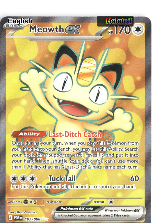 Meowth ex - 107/088
