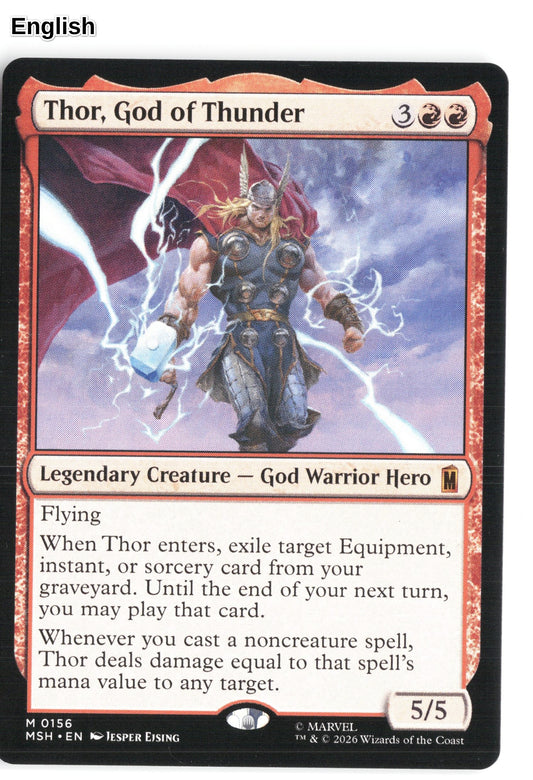Thor, God of Thunder
