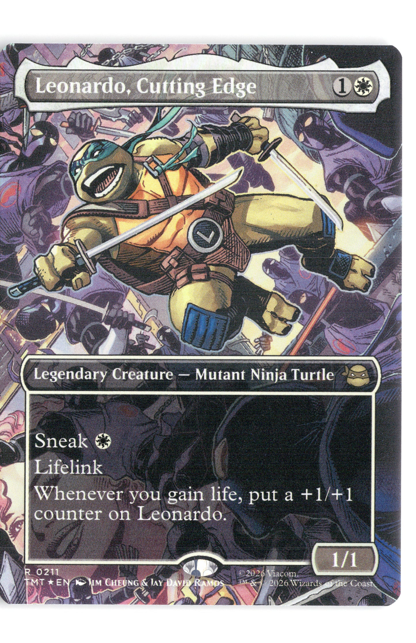 Leonardo, Cutting Edge (Borderless)