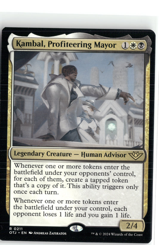 Kambal, Profiteering Mayor