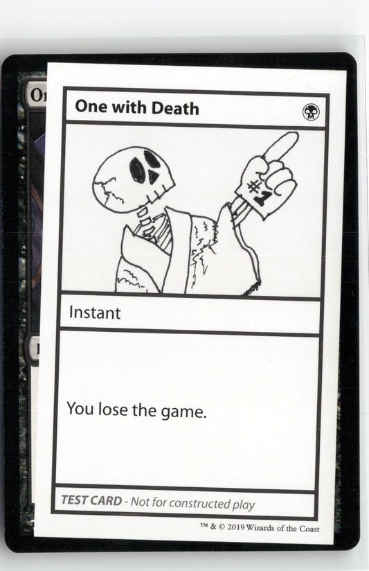 One With Death