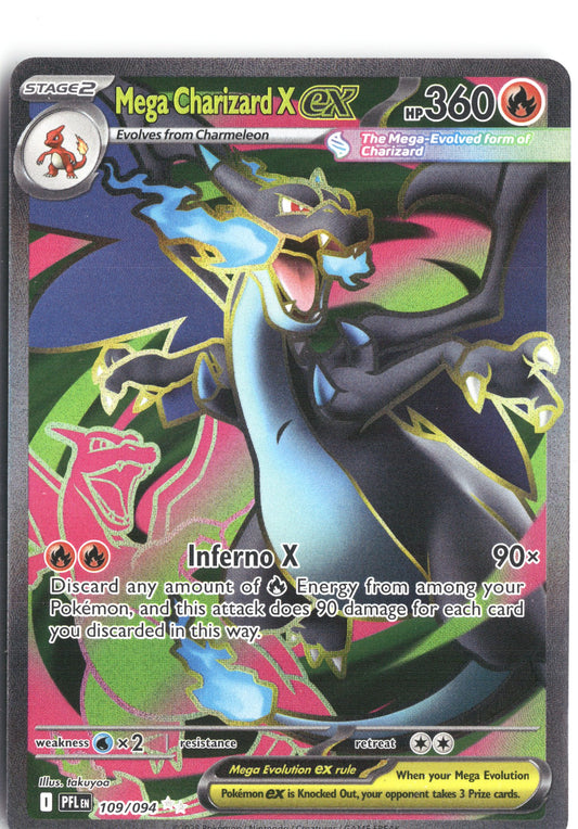 Mega Charizard X ex - 109/094