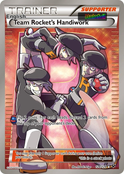 Team Rocket's Handiwork (Full Art)