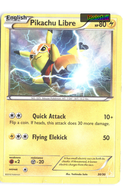 Pikachu Libre (30 - Holo)