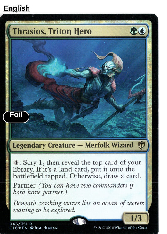 Thrasios, Triton Hero