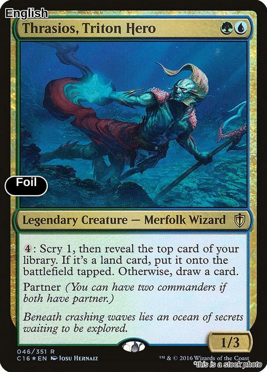 Thrasios, Triton Hero