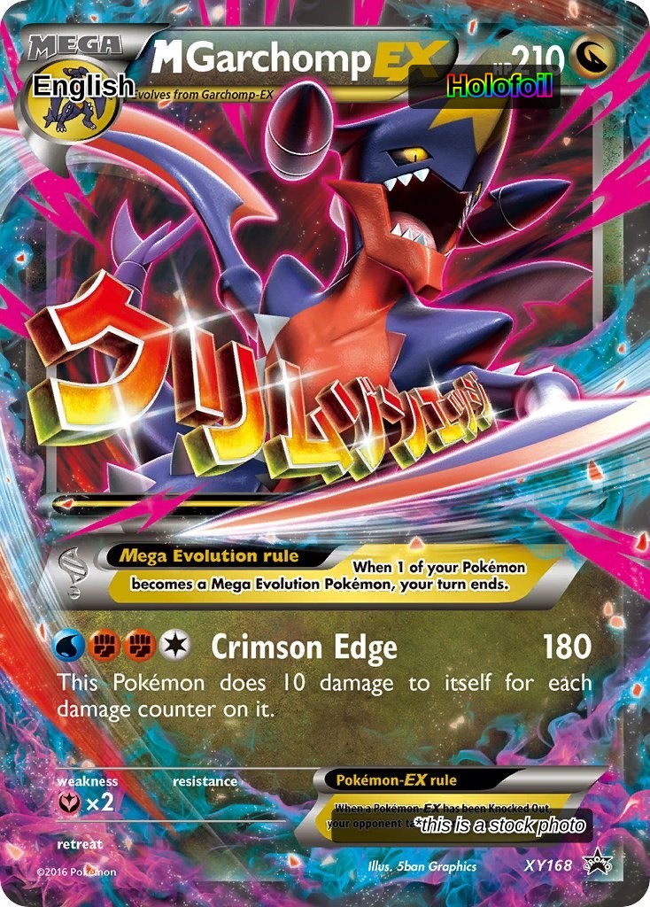 M Garchomp EX - XY168