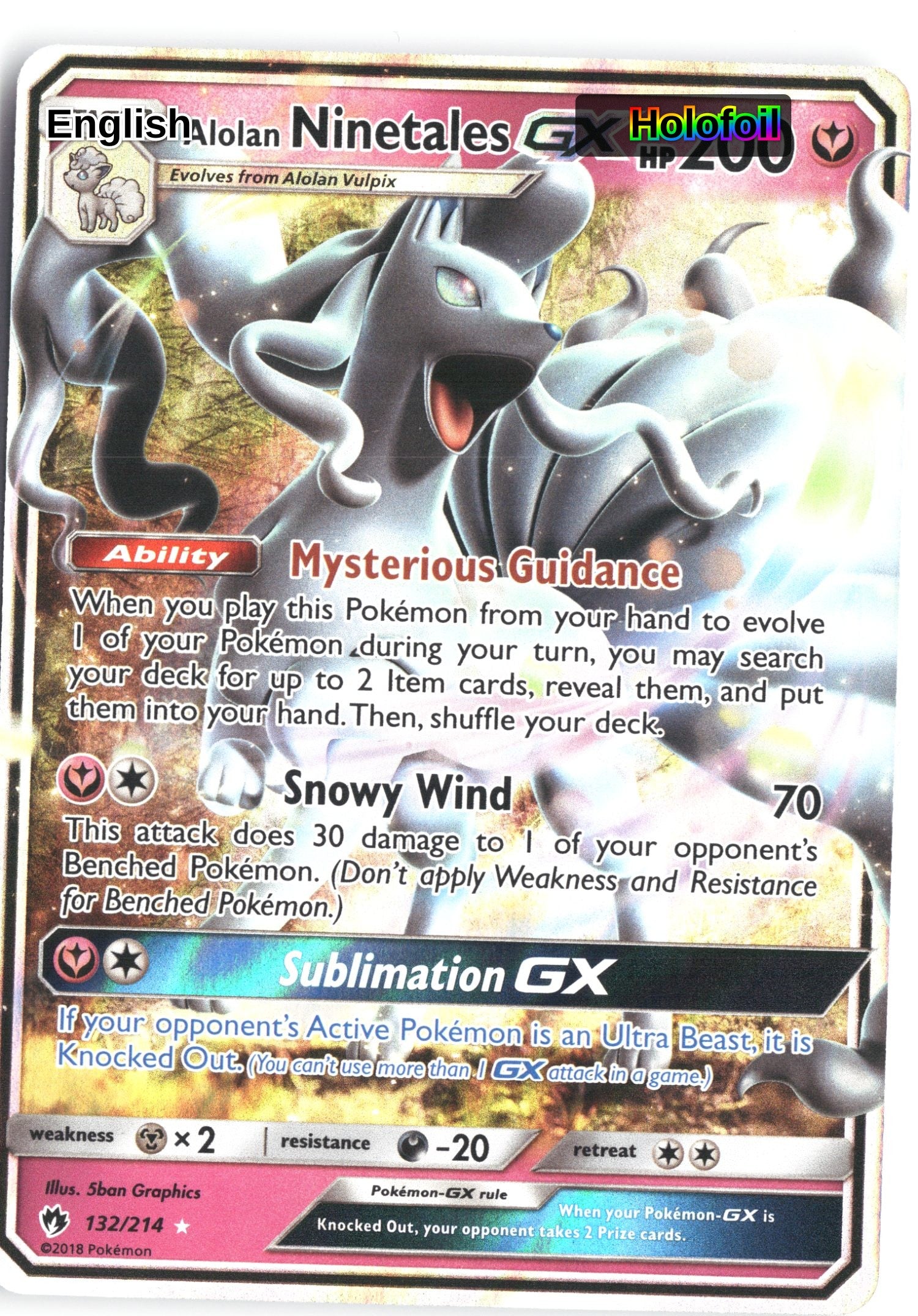 Alolan Ninetales GX
