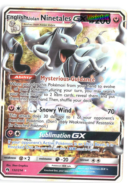Alolan Ninetales GX