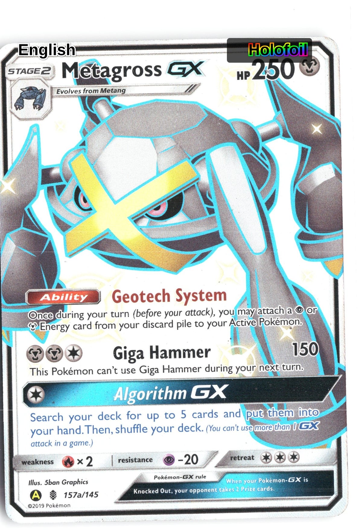 Metagross GX - 157a/145