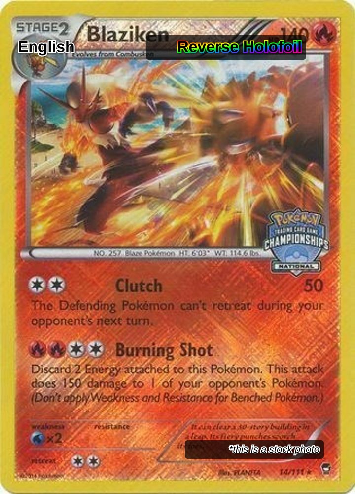 Blaziken - 14/111 (National Championships)