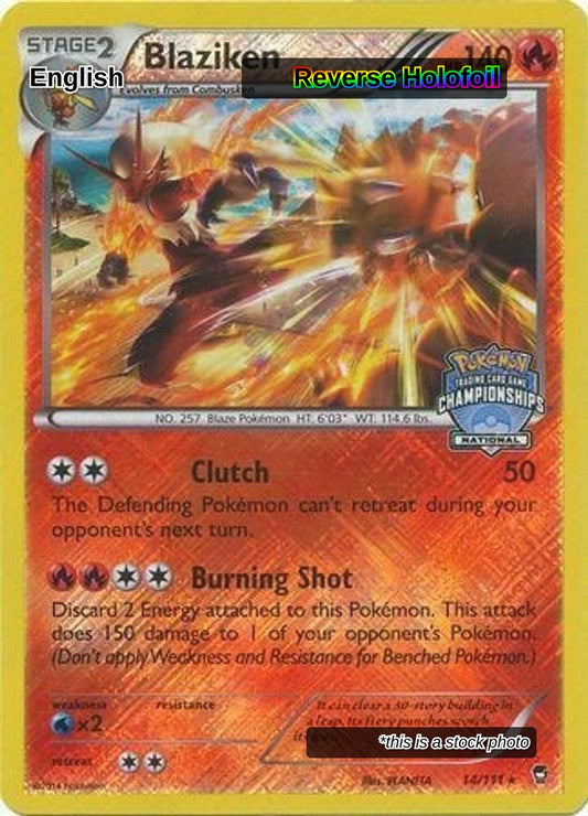 Blaziken - 14/111 (National Championships)