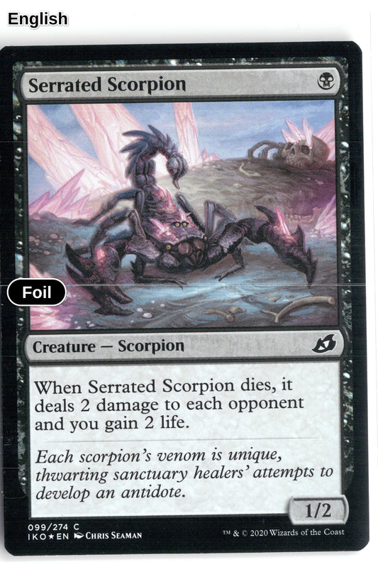 Serrated Scorpion