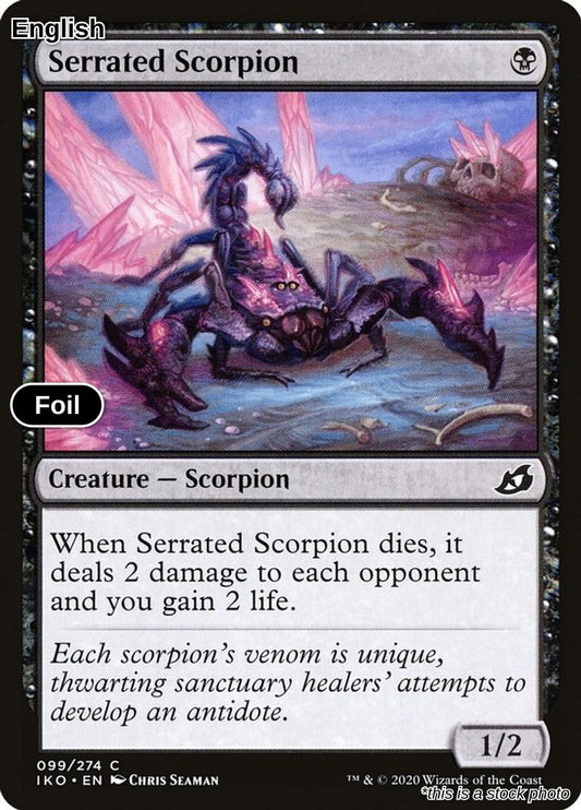 Serrated Scorpion
