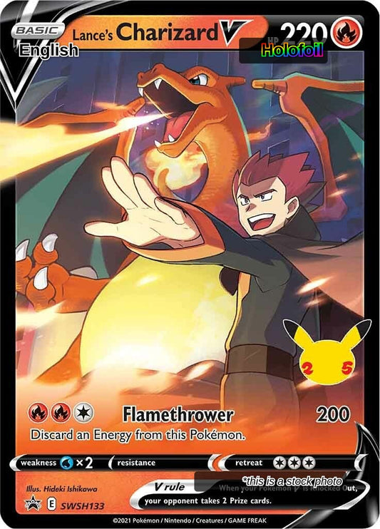 Lance's Charizard V - SWSH133