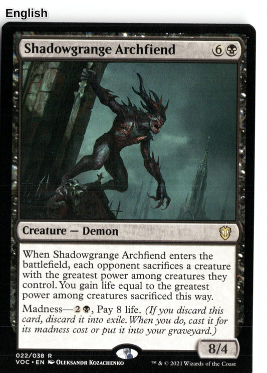 Shadowgrange Archfiend