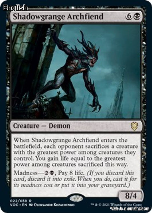 Shadowgrange Archfiend