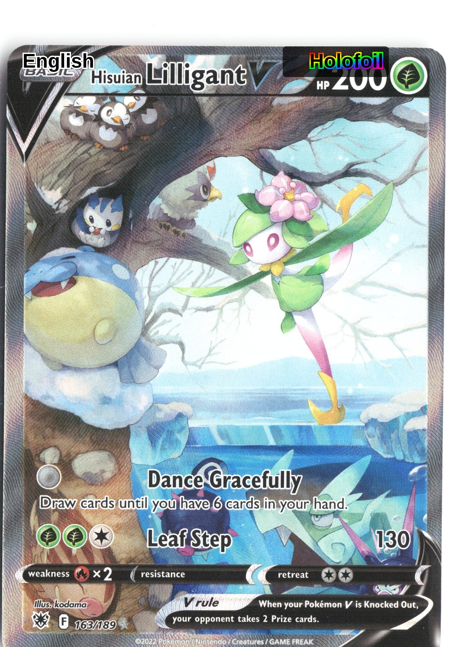Hisuian Lilligant V (Alternate Full Art)