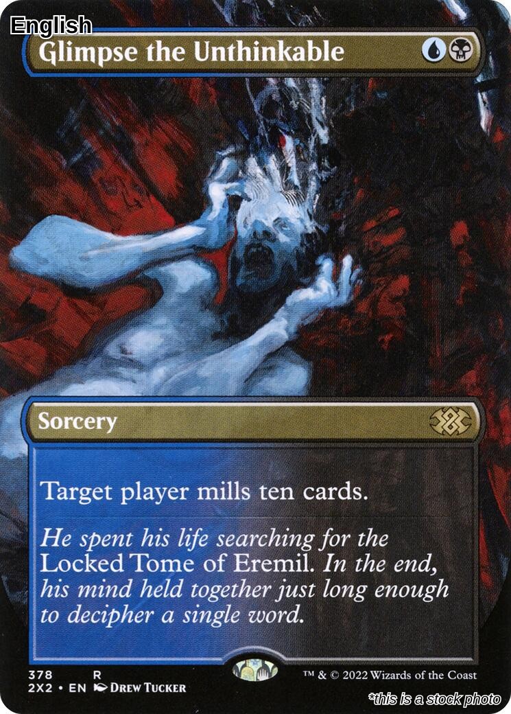 Glimpse the Unthinkable (Borderless)