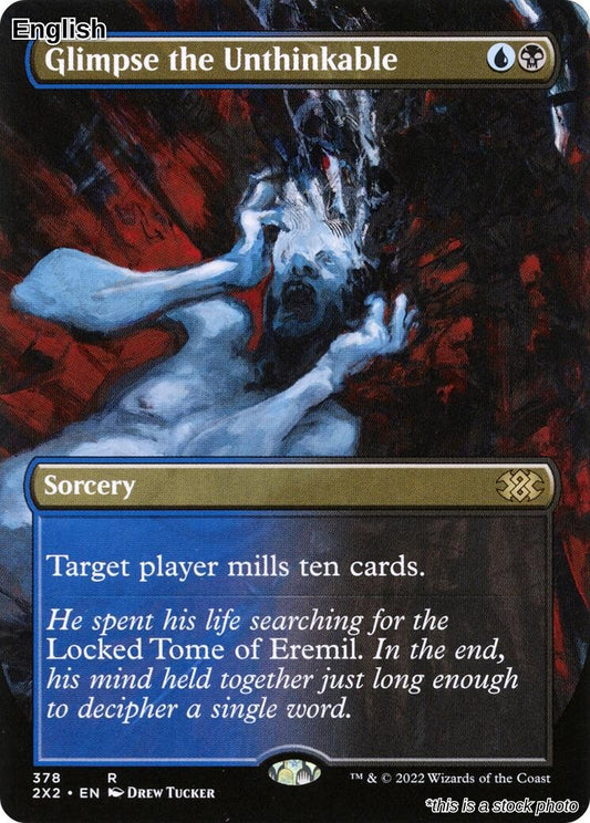 Glimpse the Unthinkable (Borderless)