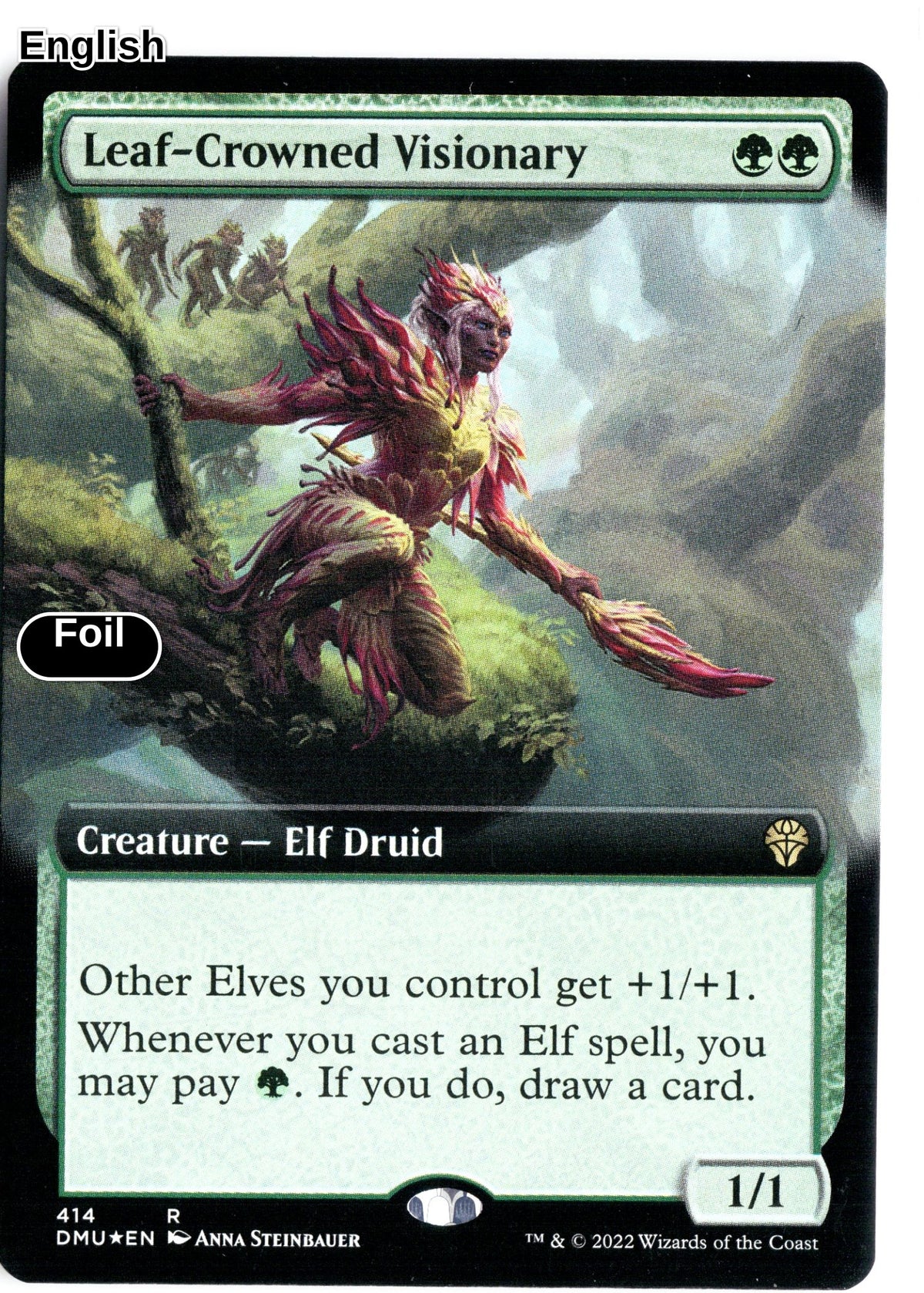 Leaf-Crowned Visionary (Extended Art)