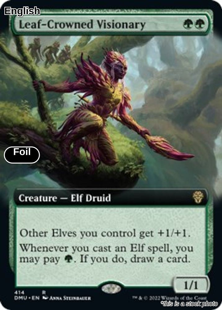 Leaf-Crowned Visionary (Extended Art)