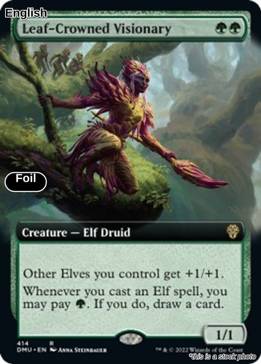 Leaf-Crowned Visionary (Extended Art)