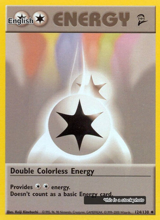Double Colorless Energy