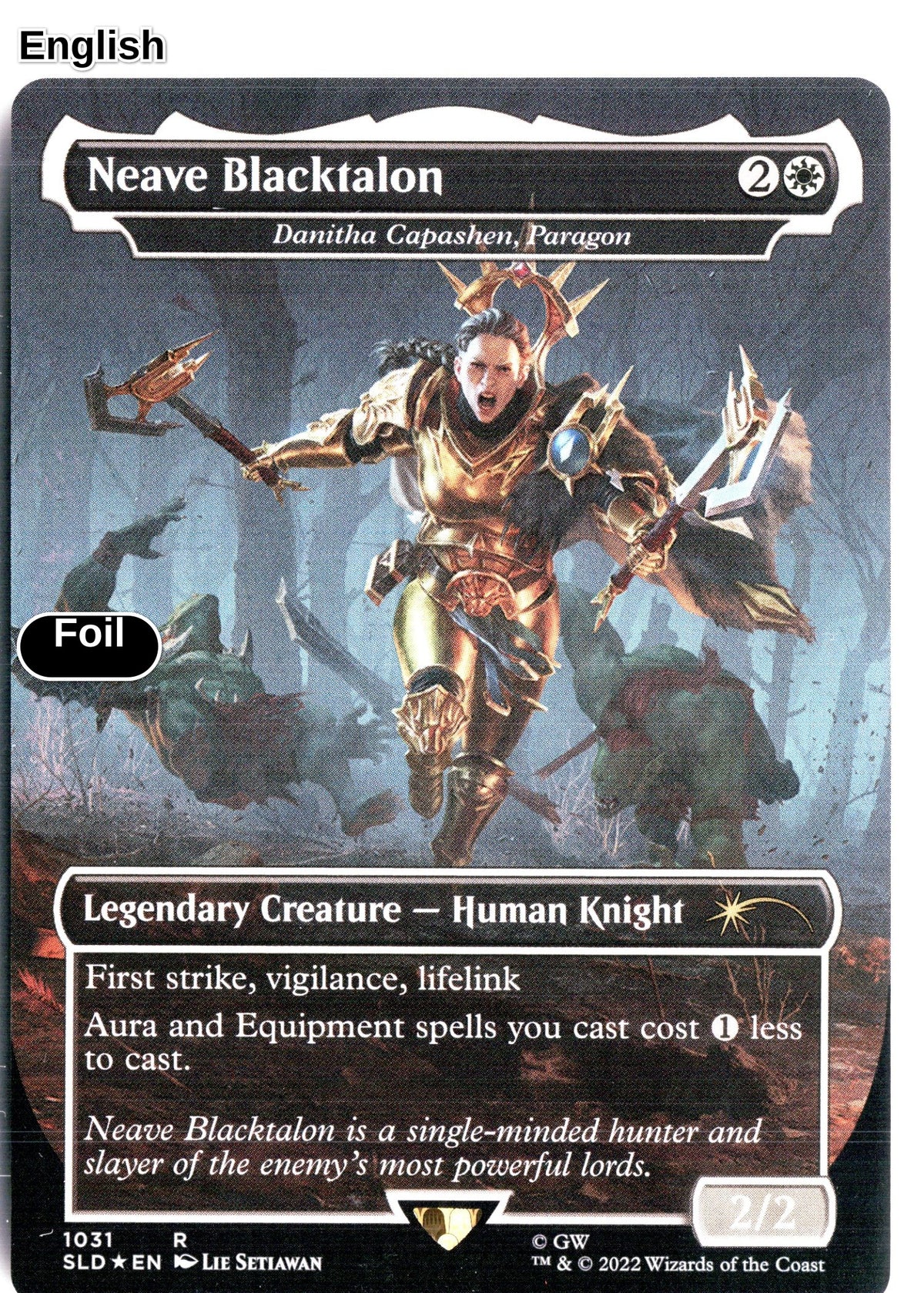 Neave Blacktalon - Danitha Capashen, Paragon (Borderless)