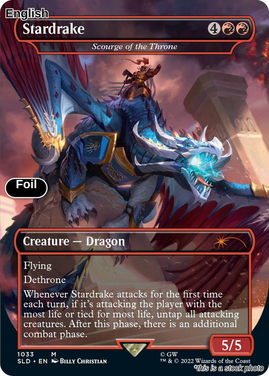 Stardrake - Scourge of the Throne (Borderless)
