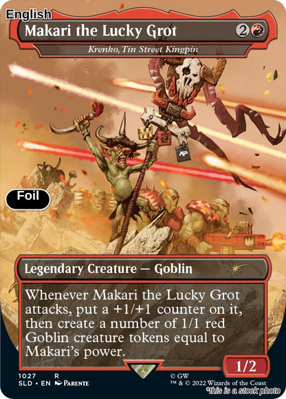 Makari the Lucky Grot - Krenko, Tin Street Kingpin (Borderless)