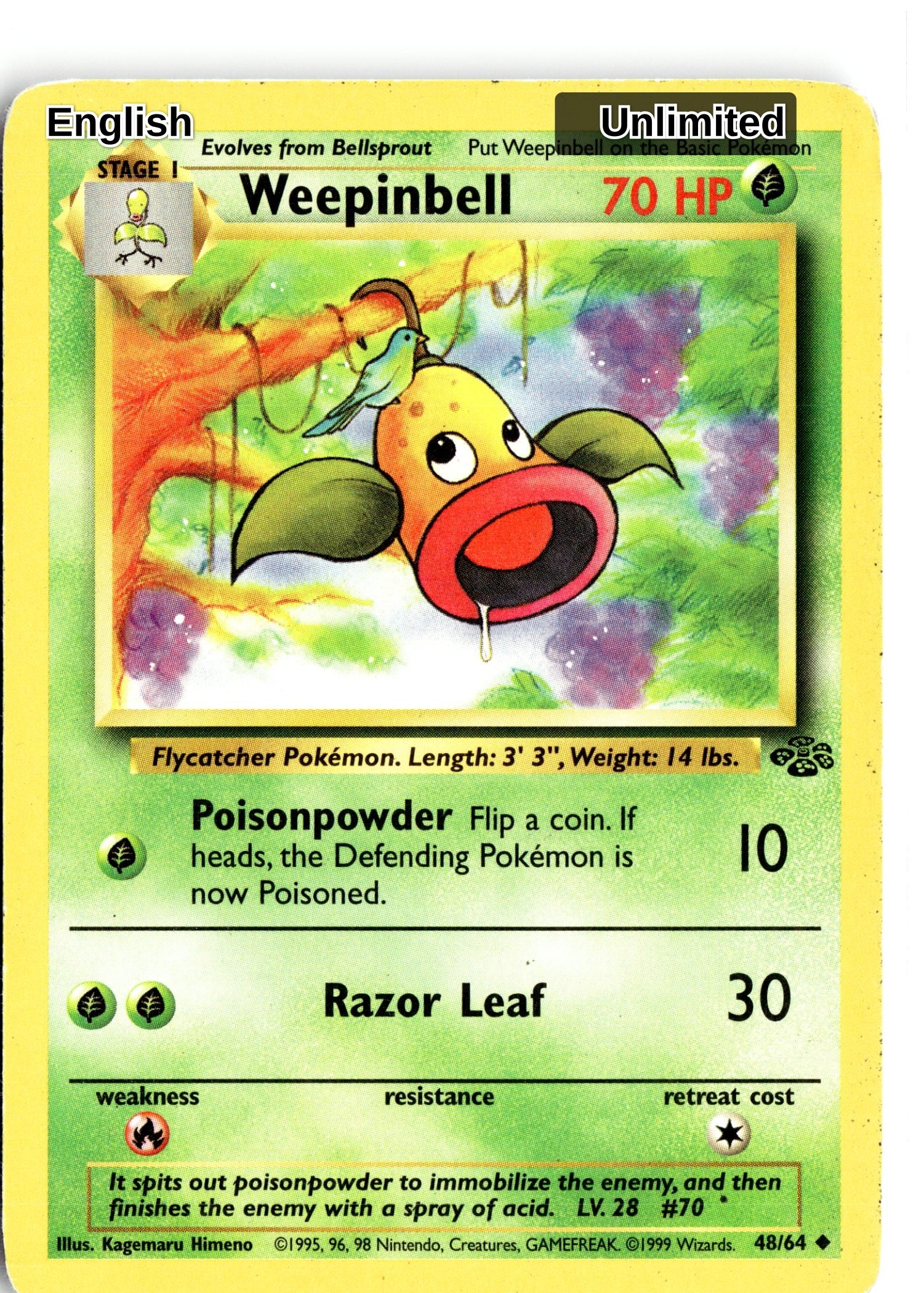 Weepinbell
