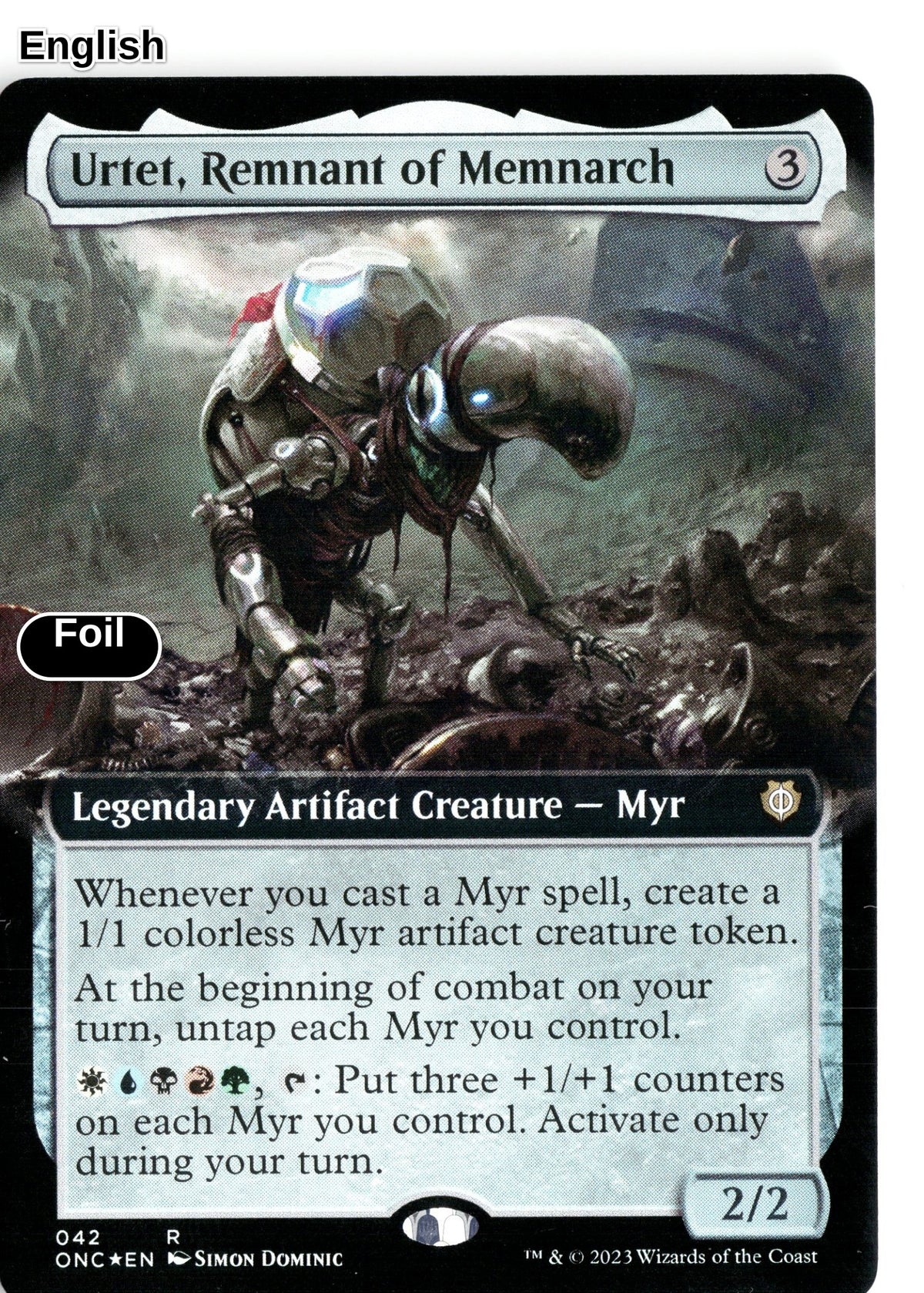 Urtet, Remnant of Memnarch (Extended Art)