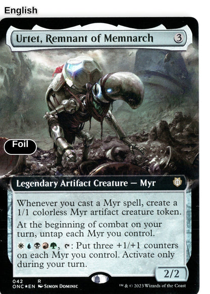 Urtet, Remnant of Memnarch (Extended Art)