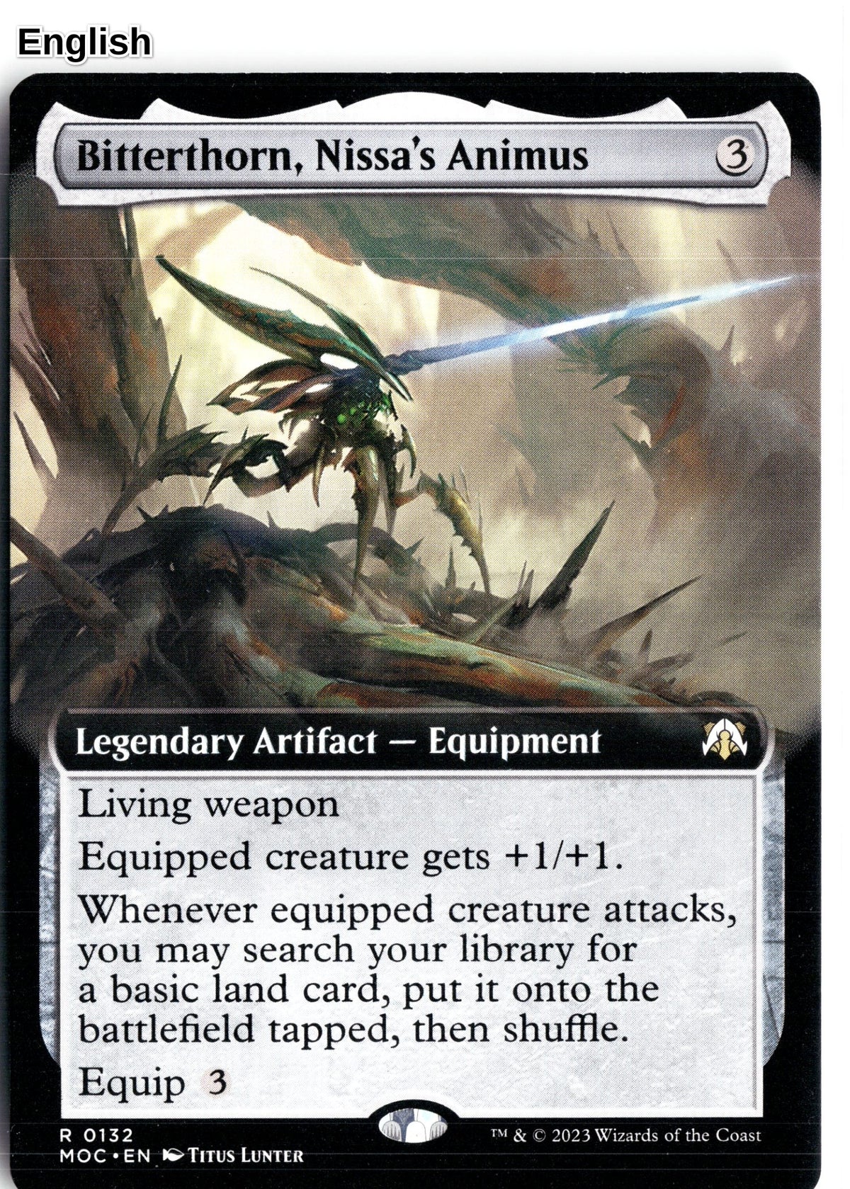 Bitterthorn, Nissa's Animus (Extended Art)