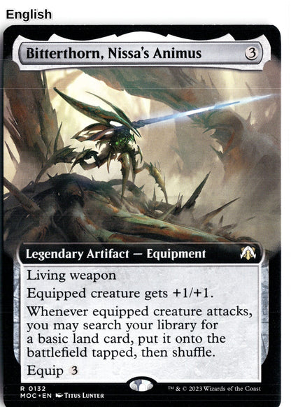 Bitterthorn, Nissa's Animus (Extended Art)