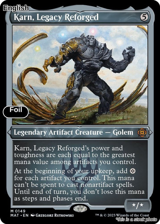 Karn, Legacy Reforged (Foil Etched)
