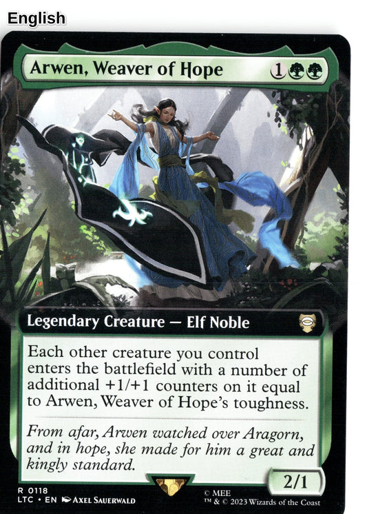 Arwen, Weaver of Hope (Extended Art)