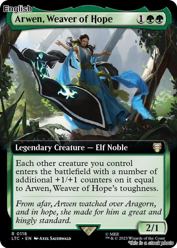 Arwen, Weaver of Hope (Extended Art)