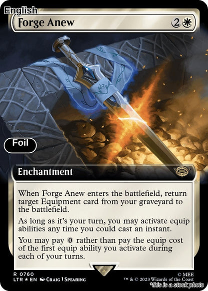 Forge Anew (Extended Art) (Surge Foil)